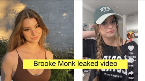 brook mink leaks|Brooke Monk Leaked Video Scandal And Controversy Explained.